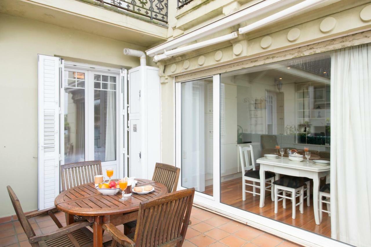Breathtaking Terrace Views In Luxury Apartment - By Www,Sansebastianapartments,Es Сан-Себастьян Екстер'єр фото