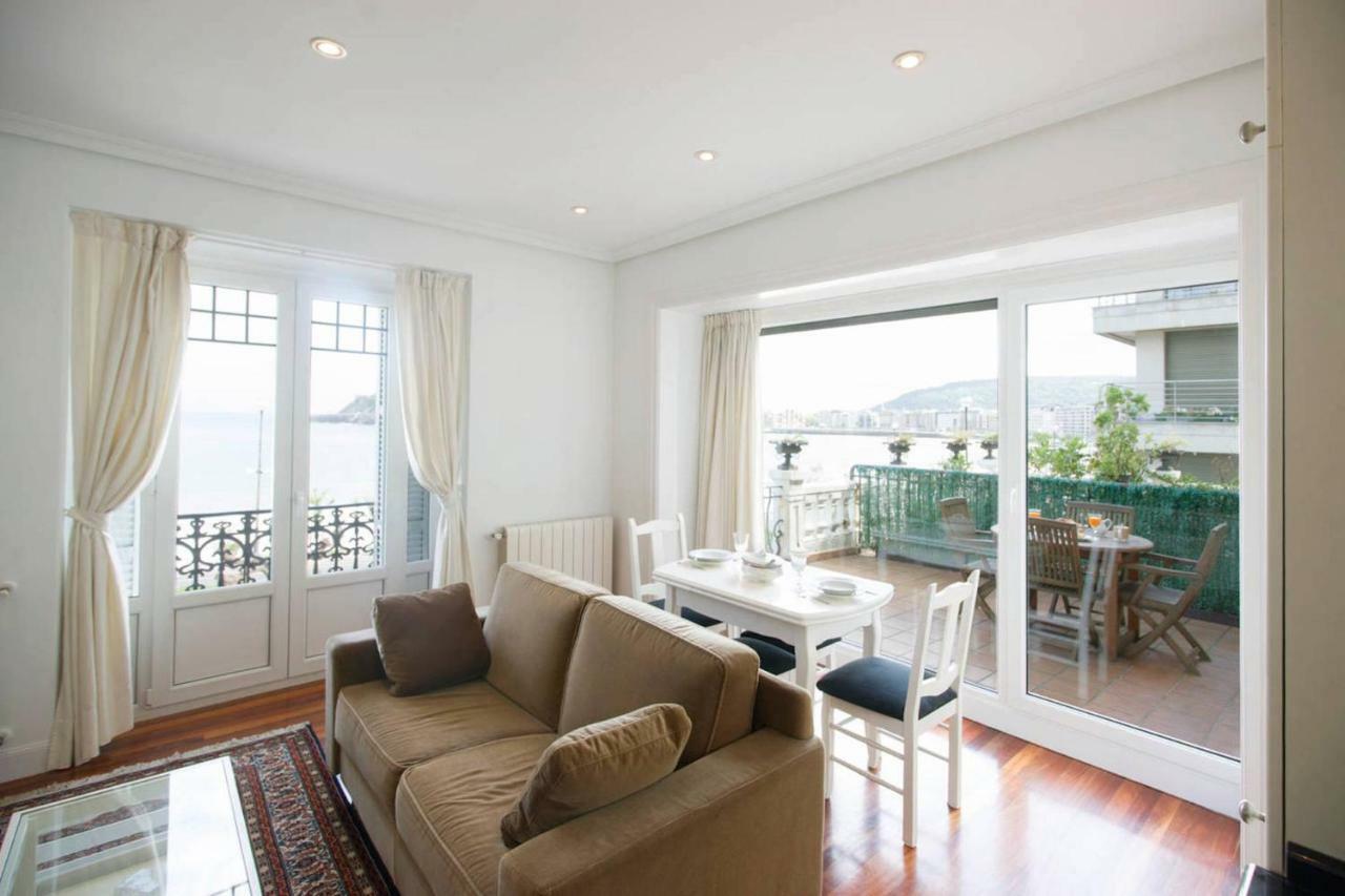 Breathtaking Terrace Views In Luxury Apartment - By Www,Sansebastianapartments,Es Сан-Себастьян Екстер'єр фото